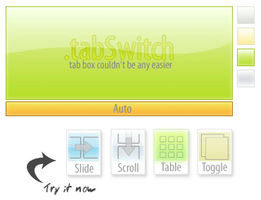 jQuery Plugin To Make Beautiful Tabs And Sliders jQuery Plugin To Make Beautiful Tabs And Sliders