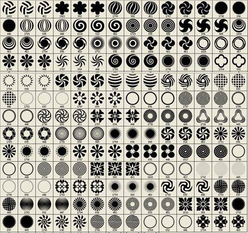 Circular Photoshop Brushes Circular Photoshop Brushes