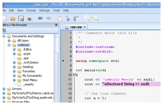 multi-platform-free-text-editor