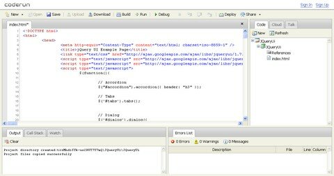 Free Cross Platform Web Based IDE - CodeRun Studio Free Cross Platform Web Based IDE - CodeRun Studio