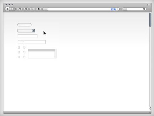 Browser Screens and Website Elements Browser Screens and Website Elements