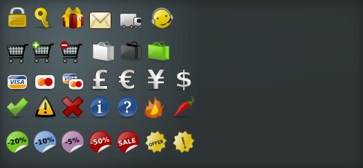 credit card icon set. Free Credit Card and PayPal