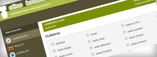 Open Source PHP Code Generator based in CakePHP - Atlas Open Source PHP Code Generator based in CakePHP - Atlas