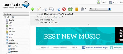 Open Source Multilingual Web Mail Application - Roundcube Open Source Multilingual Web Mail Application - Roundcube