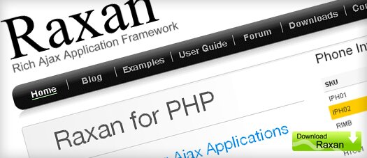 ajax php  framework