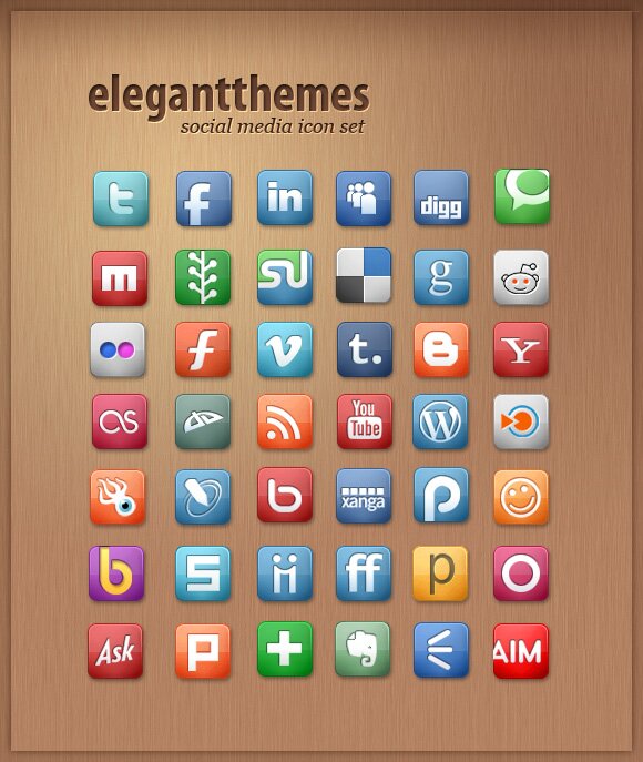 social media psd