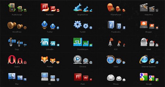 High Quality Cool Icons Collection