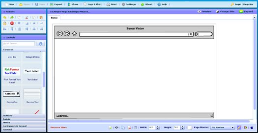 Feature Rich Interactive Prototyping Tool Feature Rich Interactive Prototyping Tool