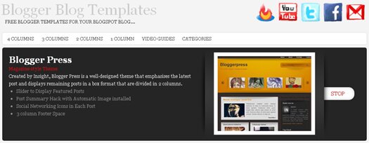 Blogger Blog Templates