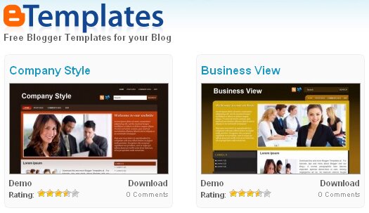 Professional Blogger Templates