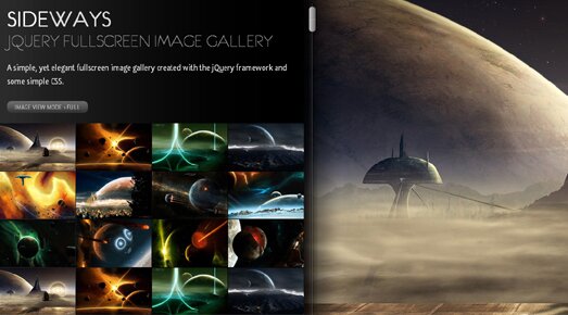 jQuery Fullscreen Image Gallery jQuery Fullscreen Image Gallery