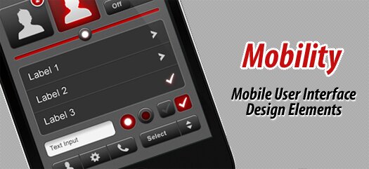 Free Mobile UI PSD Elements Free Mobile UI PSD Elements