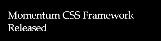 Momentum CSS Framework