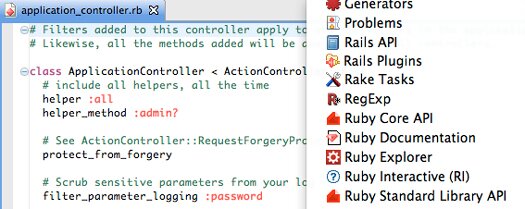 Open Source IDE for Ruby and Rails Applications