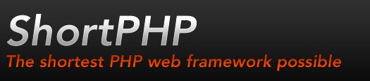 Shortest PHP Web Framework Shortest PHP Web Framework