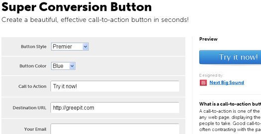 Create Beautiful, Effective Call-to-Action Button In Seconds Create Beautiful, Effective Call-to-Action Button In Seconds