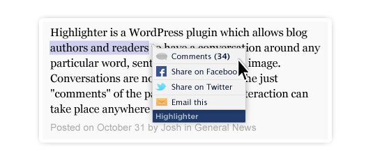 Highlight Any Word, Sentence, Paragraph and Share: Highlighter WordPress Plugin