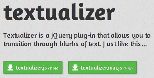 awesome-text-transitions-textualizer