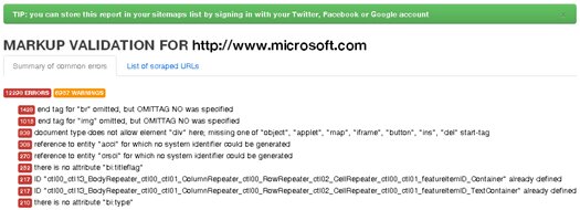 site-wide-html-markup-validator-w3clove