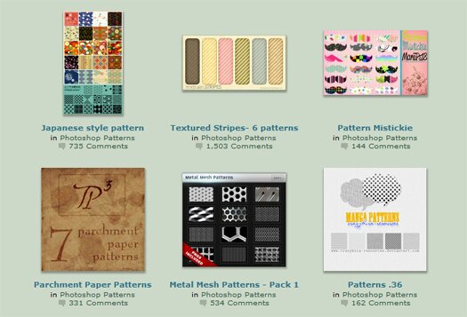 DeviantArt-Patterns