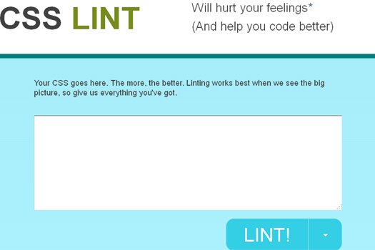 Open Source CSS Code Quality Checker Tool CSS Lint